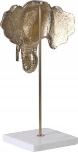 Beliani Figurka słoń złota KASO 5