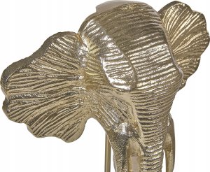 Beliani Figurka słoń złota KASO 6