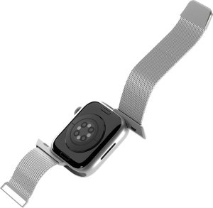 Puro Puro Milanese Magnetic Band - Pasek ze stali nierdzewnej do Apple Watch 42/44/45/49 mm (srebrny) 3
