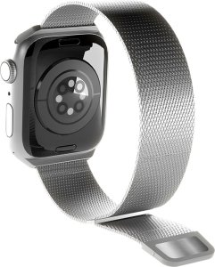 Puro Puro Milanese Magnetic Band - Pasek ze stali nierdzewnej do Apple Watch 42/44/45/49 mm (srebrny) 4