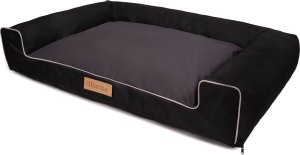 Dogeste Legowisko dla psa czarne + szary środek XXL 2