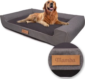 Dogeste Legowisko dla psa szare + c. szary środek XXL 3