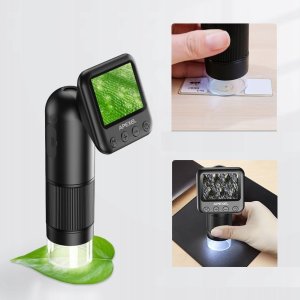 Apexel Mikroskop Cyfrowy 400-800x + Ekran LCD 2" / Filmy Zdjęcia HD 720p / MS008 4