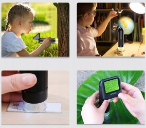 Apexel Mikroskop Cyfrowy 400-800x + Ekran LCD 2" / Filmy Zdjęcia HD 720p / MS008 10