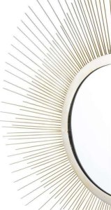 ARTPOL Dekoracja Ścienna Lustro Złote Słońce 4