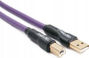 Melodika Melodika MDUAB70 Purple Kabel USB 2.0 typu A-B m.in. do DAC / urzÄdzeĹ medycznych / ploterĂłw - 7m 3