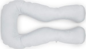 Flumi Poduszka ciążowa do karmienia rogal typu U jasnoszara 2