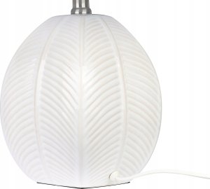 Beliani Lampa stołowa ceramiczna beżowa CADENA 6