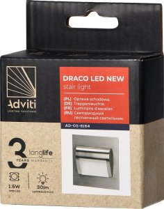 Oprawa schodowa Orno DRACO LED NEW 1,5W, oprawa schodowa podtynkowa, 12VDC, 30lm, 4000K, satyna, innowacyjny sposób montażu 3