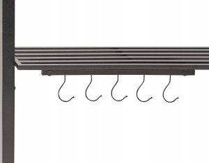 Beliani Pawilon ogrodowy 240 x 148 Beżowy NARO 6