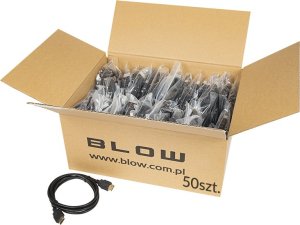 Adapter AV Blow 92-669# Przyłącze hdmi-hdmi 4k 1.5m 50sztuk 2