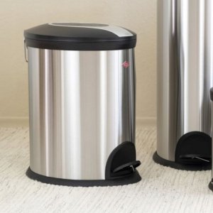 Kosz na śmieci Wesco Kosz stalowy kosz na śmieci z pedałem 107 20L - WESCO 2