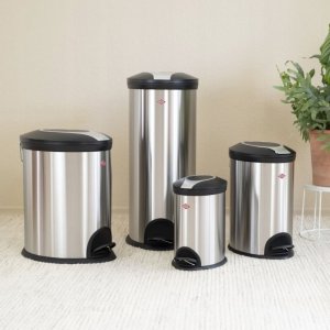 Kosz na śmieci Wesco Kosz stalowy kosz na śmieci z pedałem 107 20L - WESCO 3