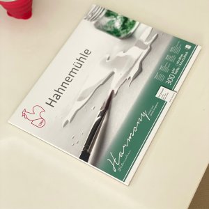 Hahnemühle Hahnemühle Harmony Watercolour hot pressed  12 Sheets  300g  A4 2