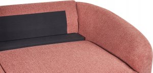 Beliani Sofa 3-osobowa różowa TROSA 8