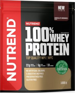 Nutrend NUTREND 100% Whey Protein 1000g Chocolate Brownie 1