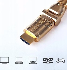 Kabel Duronic HDMI - HDMI 5m biały 2