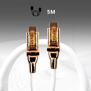 Kabel Duronic HDMI - HDMI 5m biały 6