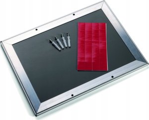 Durable DURABLE Klapprahmen Aluminium A4 silber 4