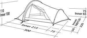 Namiot turystyczny Robens Namiot 3-osobowy Robens Challenger 3XE - Zielony Uniwersalny 2