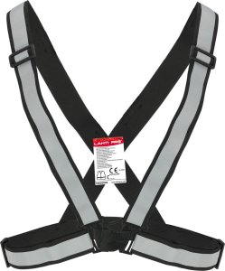 Lahti Pro SZELKI ODBLASKOWE ELASTYCZNE, CZARNE, CE, LAHTI 2