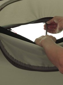 Namiot turystyczny Robens Namiot 4-osobowy Robens Nordic Lynx 4 - Oliwkowy Uniwersalny 6