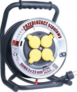 Rumlux Przedłużacz szpulowy 40m bębnowy guma 3x2,5 PSG/4-3-40 Rum-Lux 8