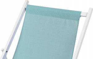 Beliani Leżak Metal Turkusowy LOCRI II 5