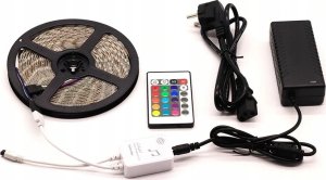 Taśma LED ECOLIGHT2 Ecolight EC79406 zestaw LED taśma 5050 5m ze sterownikiem RGB i zasilaczem 12V 1