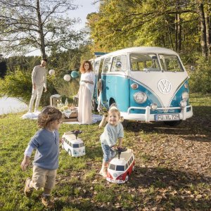 B.I.G. BIG Bobby Car Baby VW T1 Blue 3