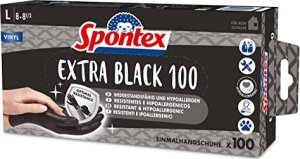 Spontex Spontex Einmalhandschuhe Extra Black 100 aus Vinyl Gr. L 3