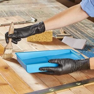 Spontex Spontex Einmalhandschuhe Extra Black 100 aus Vinyl Gr. L 4