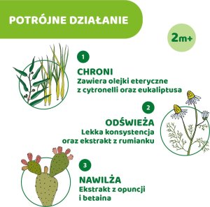 Chicco 167838 ROLL-ON OCHRONNY NATURAL 60ML 2M+ 5