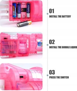 Norimpex *****Pistolet maszynowy na bańki 1007502 75024 8