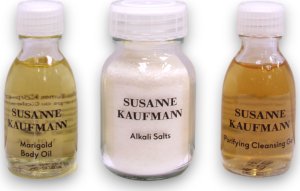 Susanne Kaufmann Susanne's Home Spa Collection Set Susanne Kaufmann: Face Cleansers, Paraben-Free, Purifying, Cleansing Gel, For Face, 30 ml + Body Lotions & Creams, Sulfates-Free, Nourishing, Body Butter, Day, 15 ml + Face Masks & Exfoliators, Enzyme, E 2