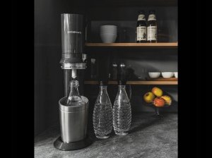 Saturator Sodastream Crystal 3.0 + 1 butelka + gaz Czarny 12
