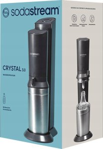 Saturator Sodastream Crystal 3.0 + 1 butelka + gaz Czarny 6