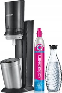 Saturator Sodastream Crystal 3.0 + 1 butelka + gaz Czarny 7