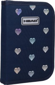 Piórnik Astra Piórnik pojedynczy dwuklapkowy bez wyposażenia HEAD HOLO EFFECT SPLASH HEARTS, AC1 5