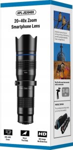 Luneta Apexel Monokular Luneta Obiektyw Tele Hd Do Telefonu / Smartfona Zoom 20-40x / Apl-js2040x 9