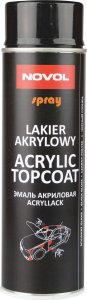 Novol SPRAY ACRYL TOPCOAT CZARNY POÅYSK 500 ML 1