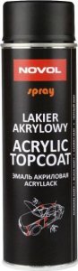 Novol SPRAY ACRYL TOPCOAT CZARNY MAT 500 ML (1 SZT) 1