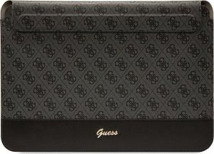 Etui Guess Guess Sleeve GUCS14PS4SGK 14" czarny/ black 4G Stripe Metal Logo 1