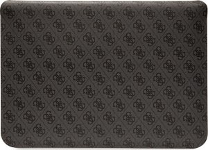 Etui Guess Guess Sleeve GUCS14PS4SGK 14" czarny/ black 4G Stripe Metal Logo 3