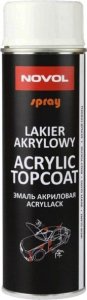 Novol SPRAY ACRYL TOPCOAT BIAŁY POŁYSK 500 ML (1 SZT) 1