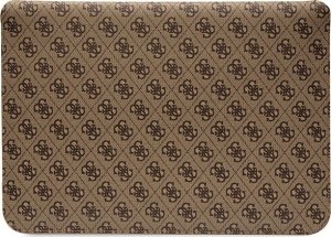 Etui Guess Guess Sleeve GUCS14PS4SGW 14" brązowy/ brown 4G Stripe Metal Logo 3