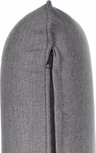 Beliani Narożnik dla 5 osób Tkanina Szary LORETELLO 7