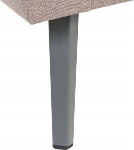 Beliani Narożnik dla 5 osób Tkanina Beżowy LORETELLO 11