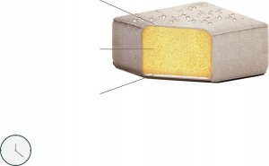 Beliani Narożnik dla 5 osób Tkanina Beżowy LORETELLO 14