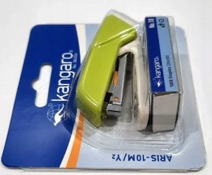 Zszywacz Kangaro Zszywacz + zszywki 10 kart. KANGARO Aris-10m/y2, blister, mix 3